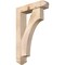 Ekena Millwork Westlake Arts and Crafts Smooth Bracket w/ Offset Brace, Douglas Fir, 5 1/2"W x 22"D x 34"H BKT0604X22X34WTL03SDF - alternate 1